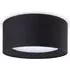 Talis Ceiling Light - Black, Cotton Polyester
