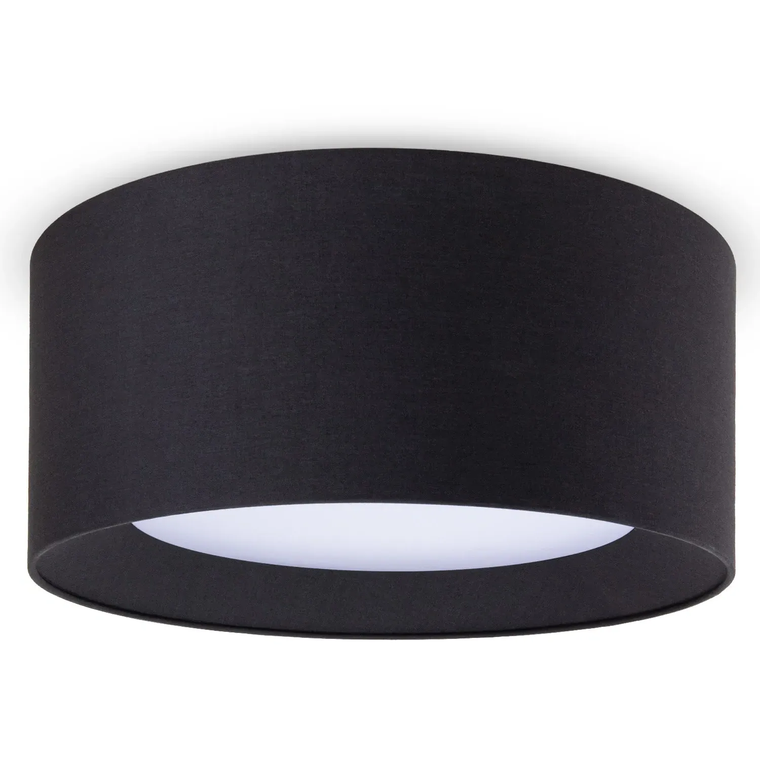 Talis Ceiling Light - Black, Cotton Polyester