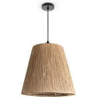 Taro Pendant Light with Adjustable Length - Nature, Steel
