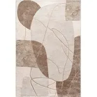 Tiana Abstract Rug - Beige