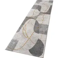 Tiana Abstract Rug - Grey