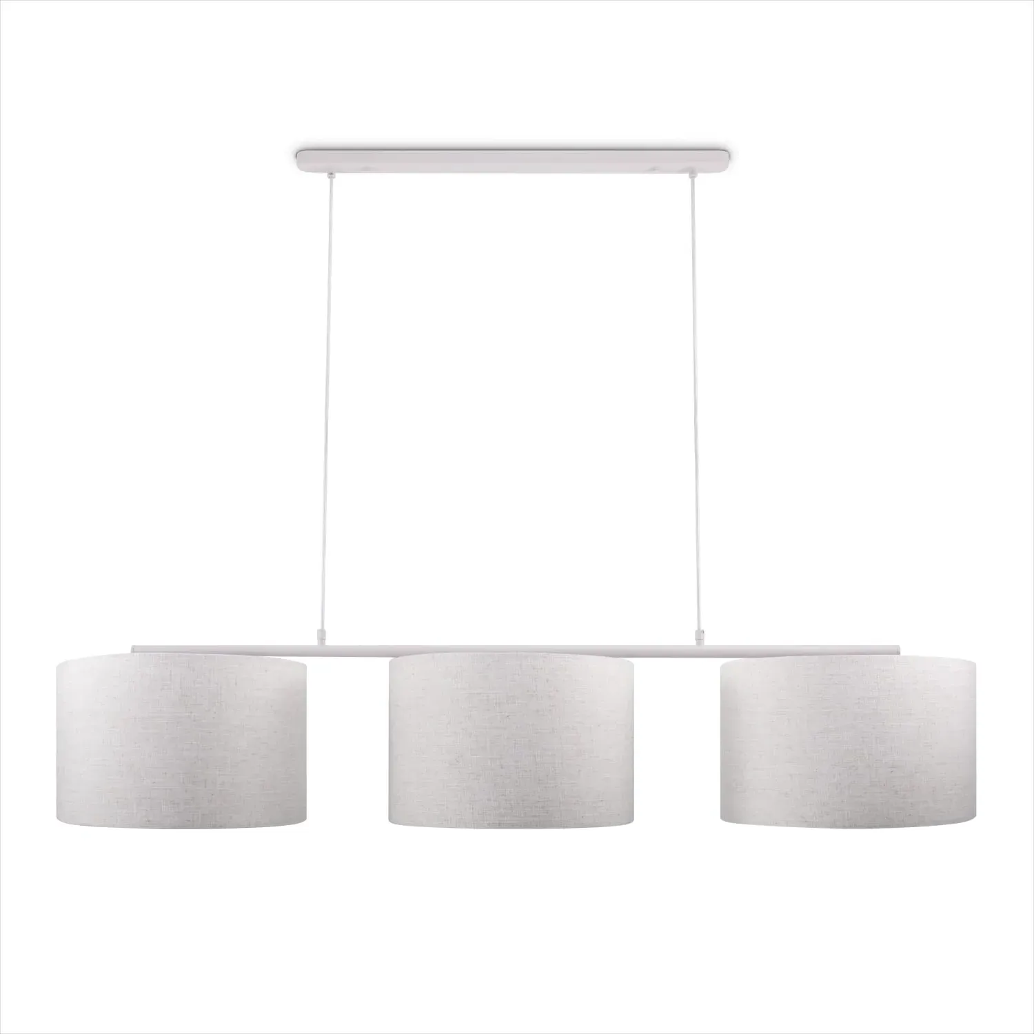Tony Pendant Light - Beige, Steel