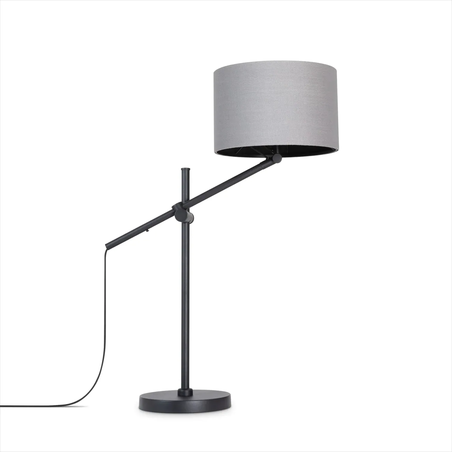 Tony Table Lamp - Grey, Steel