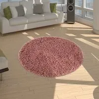 Trista Shaggy Rug - Pink