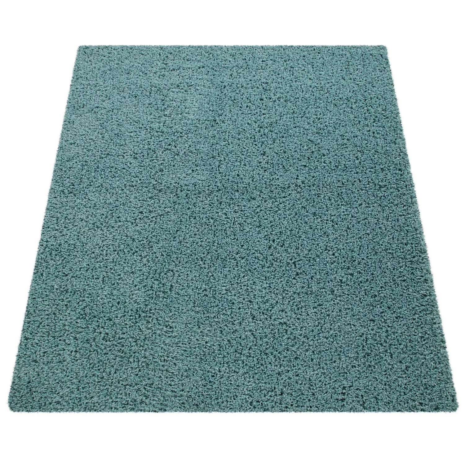 Trista Shaggy Rug - Turquoise