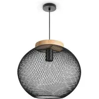 Tulp Pendant Light - Black, Steel
