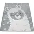 Twitara Indoor Outdoor Kids Rug - Grey