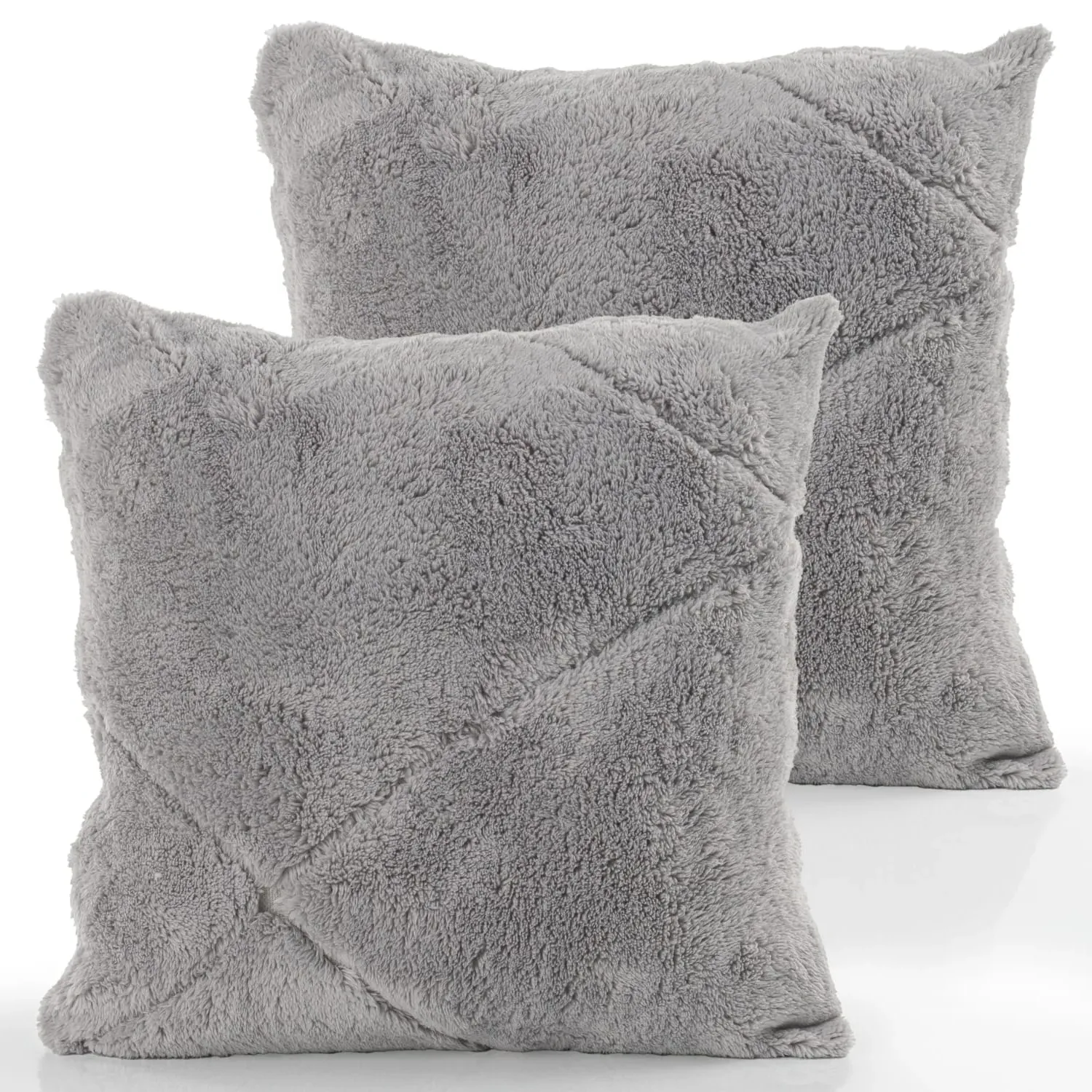 Utah Cushion Cover - Grey, Polyester
