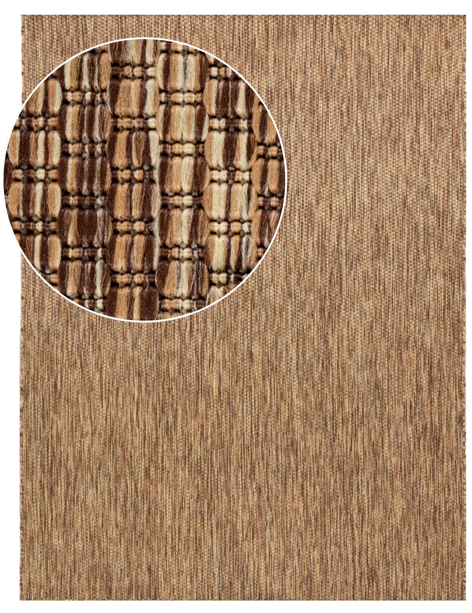 Venezia Indoor Outdoor Rug - Coffee
