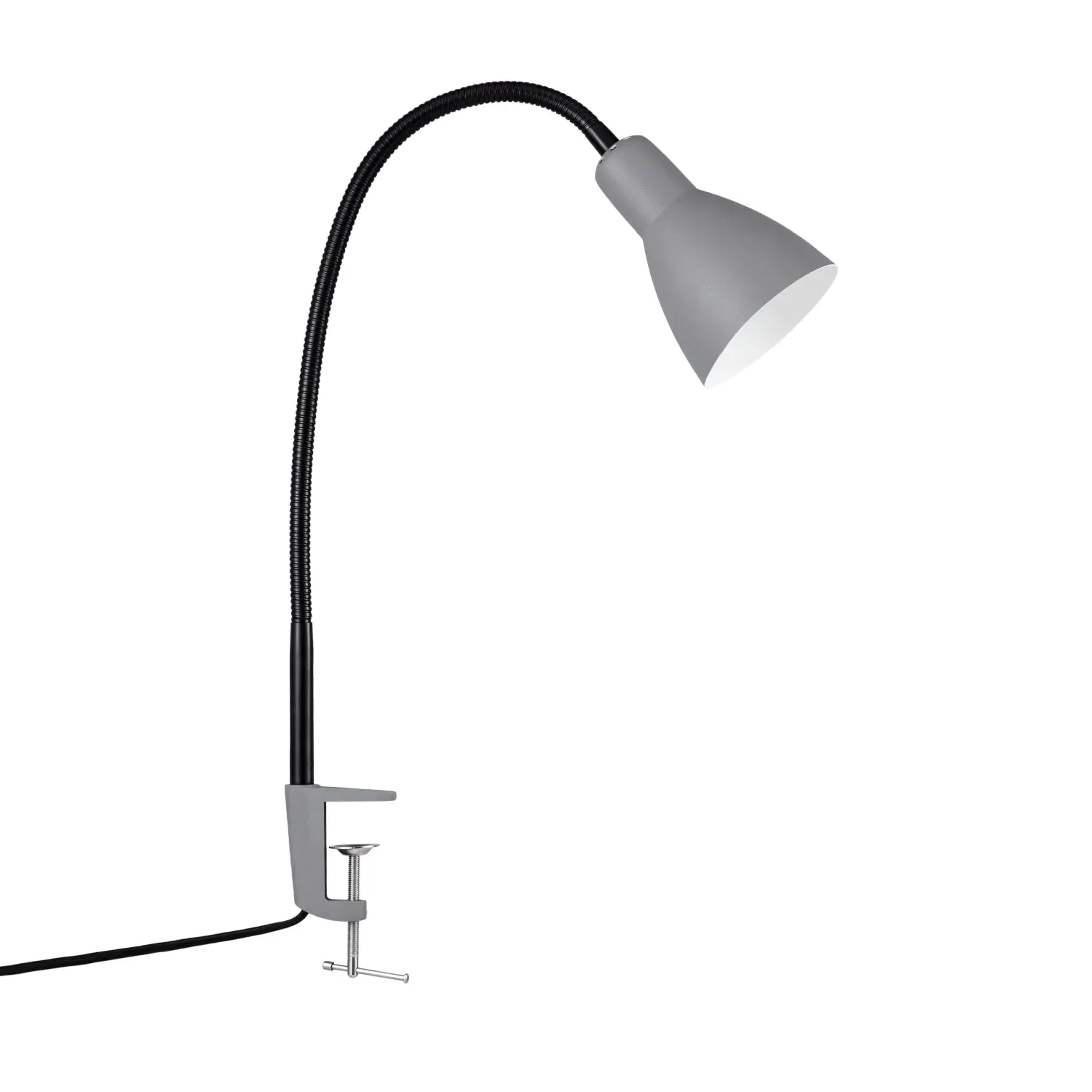 Veren Table Lamp - Grey, Steel