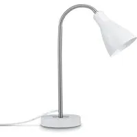 Veren Table Lamp - Silver, Steel