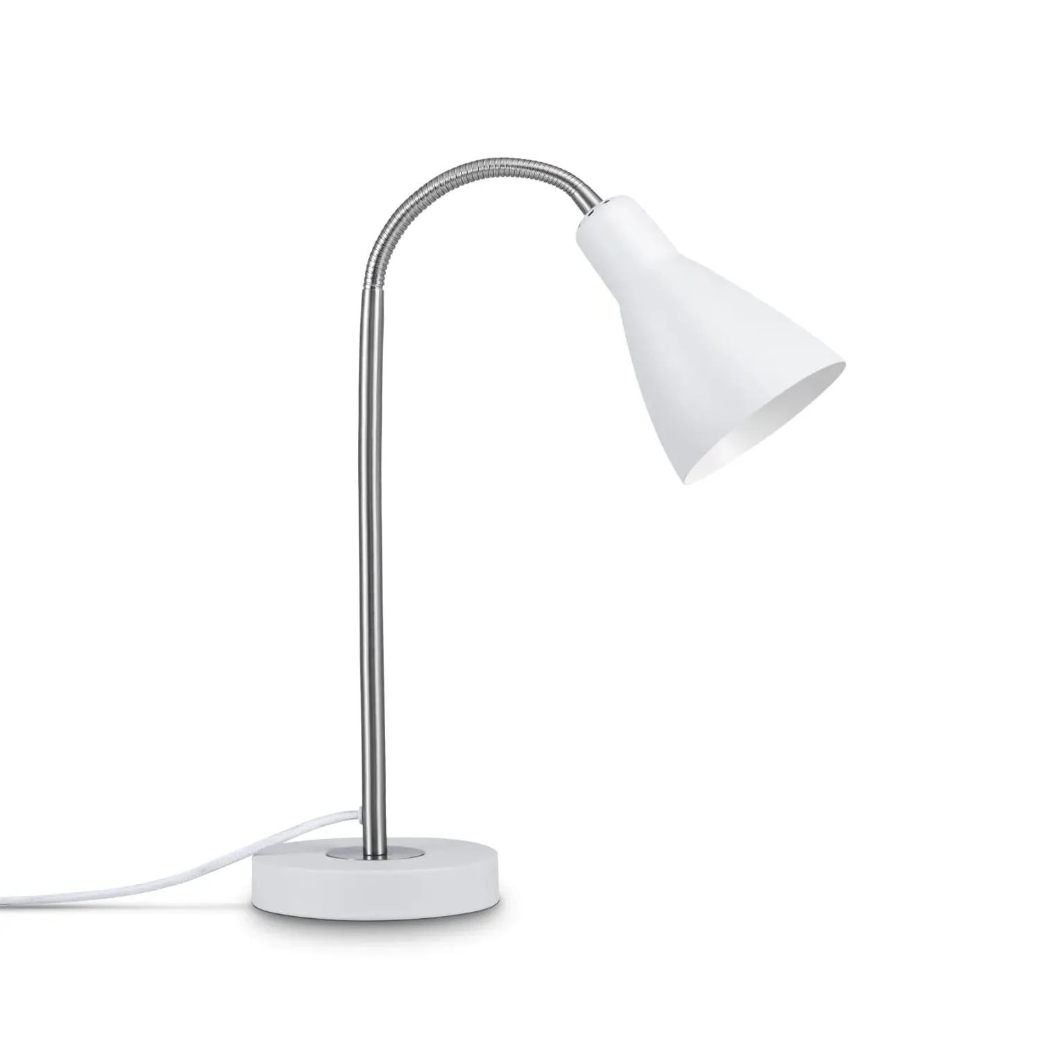 Veren Table Lamp - Silver, Steel