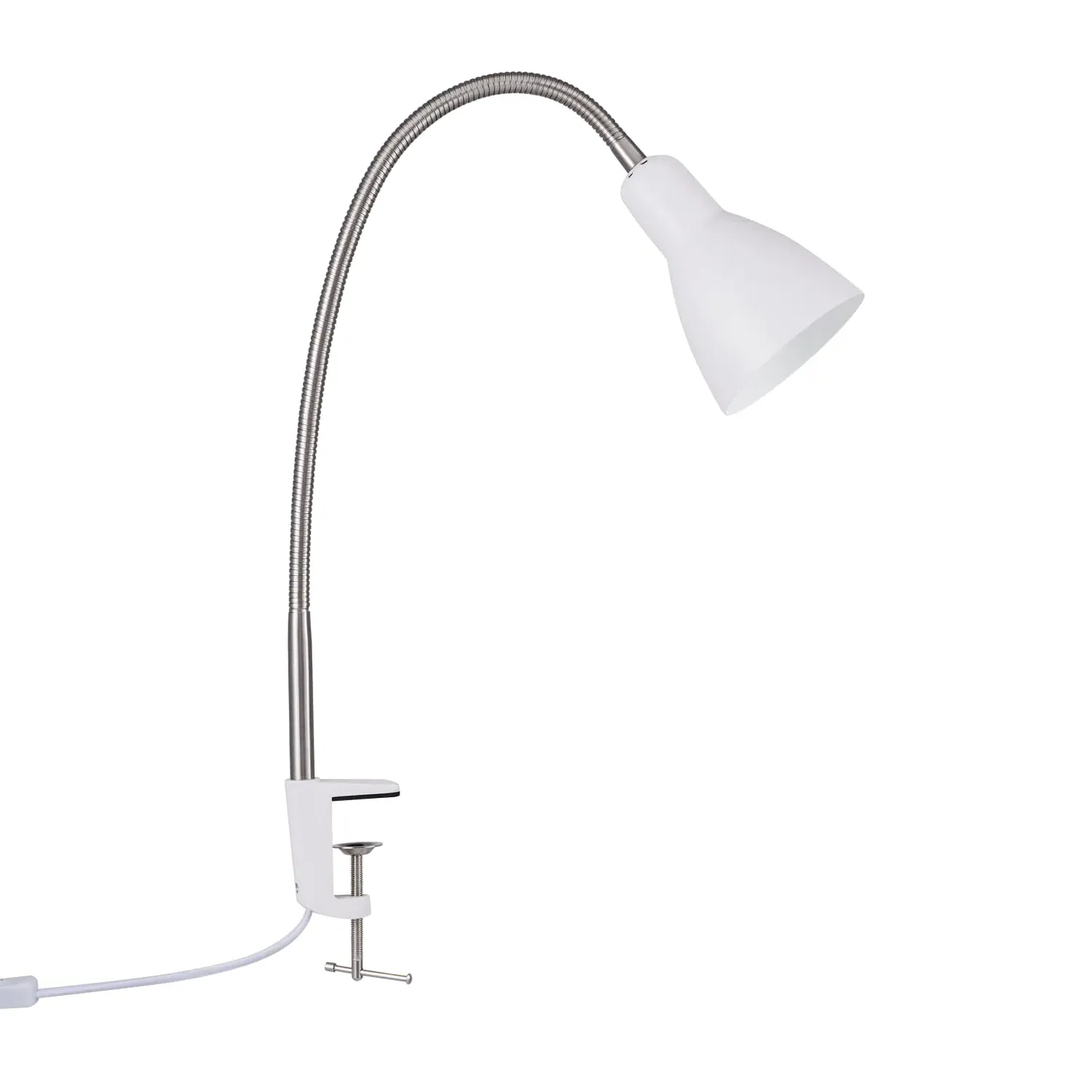Veren Table Lamp - Silver, Steel