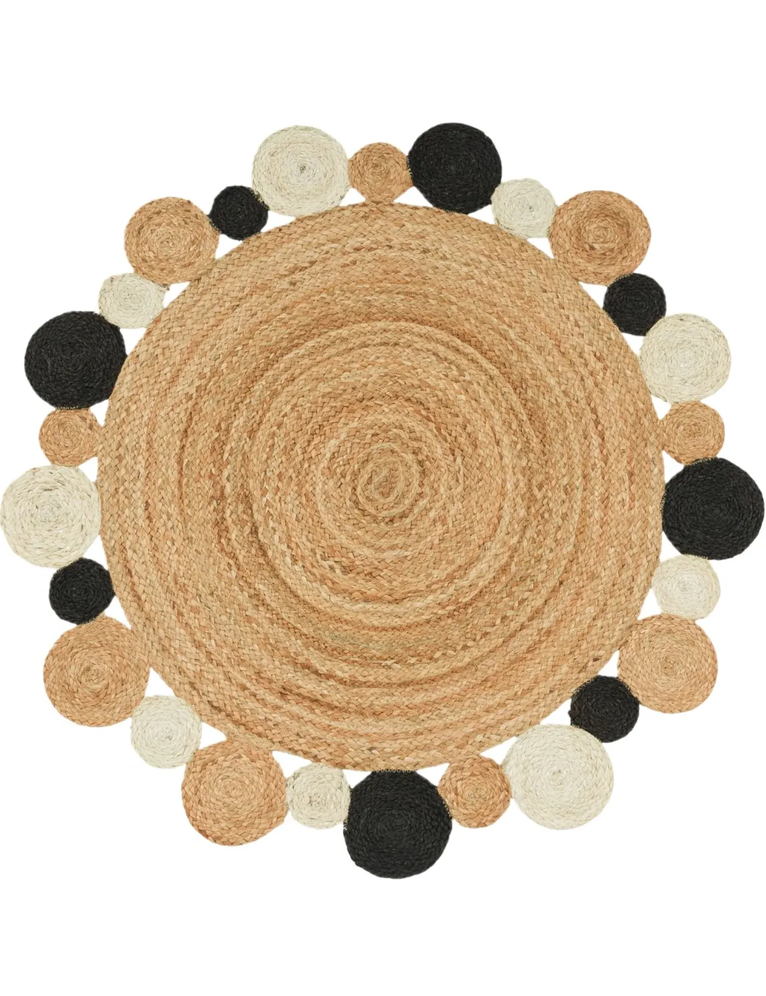 Vibora Jute Rug - Black