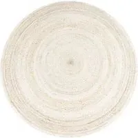 Vibora Jute Rug - White