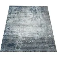 Victoria Short Pile Rug - Blue