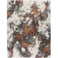 Vincenta High-Pile Rug - Multicolored, Cotton