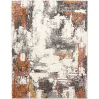 Vincenta High-Pile Rug - Multicolored, Cotton
