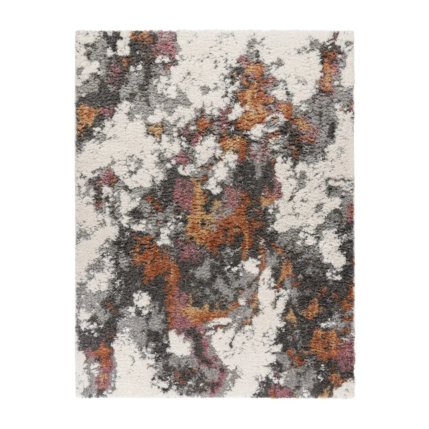 Vincenta High-Pile Rug - Multicolored, Cotton image