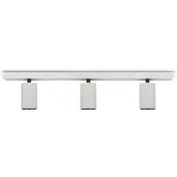 Vito 3-Socket Wall and Ceiling Light - White, Aluminum
