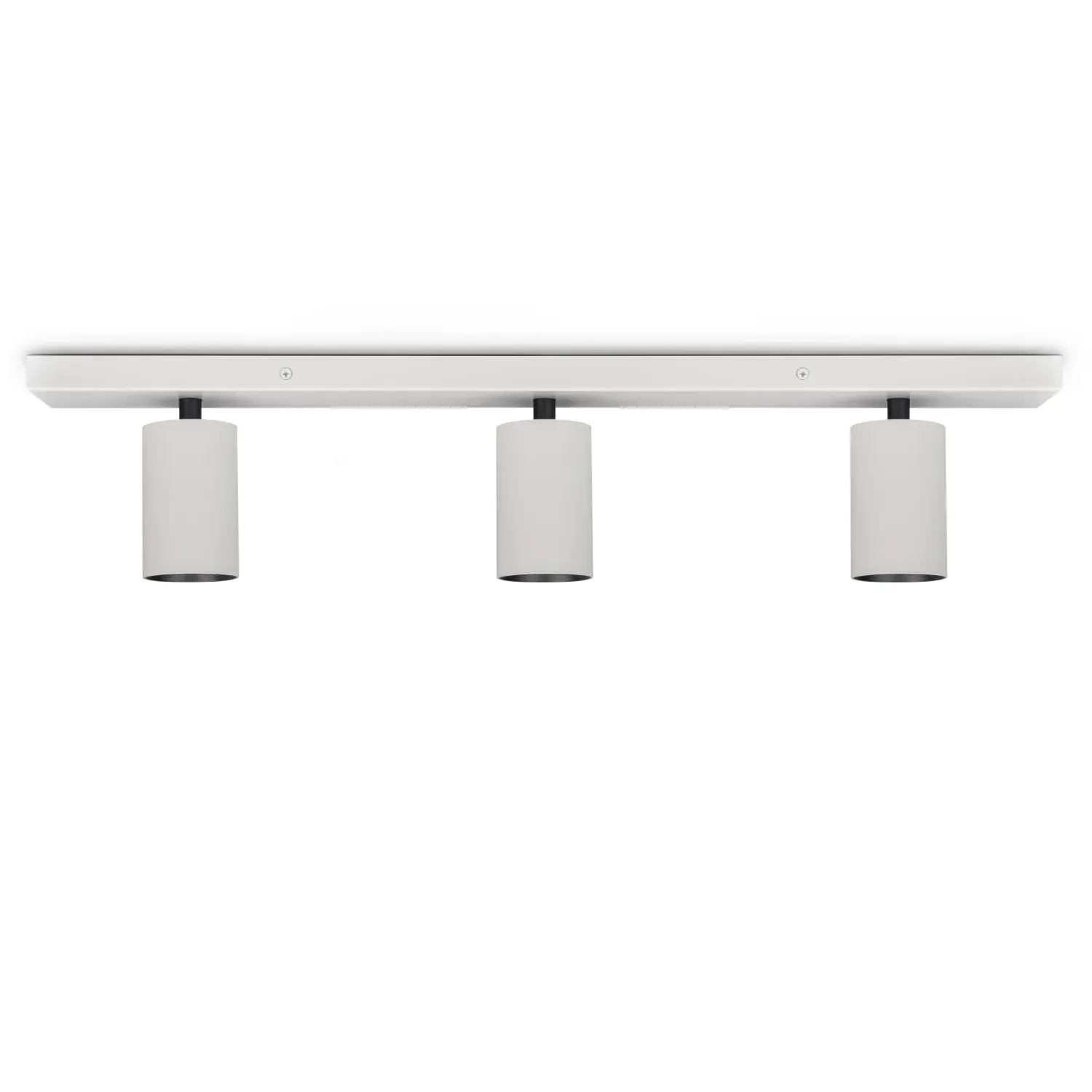 Vito 3-Socket Wall and Ceiling Light - White, Aluminum
