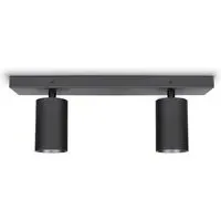 Vito Wall and Ceiling Light - Black, Aluminum
