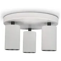 Vito Wall and Ceiling Light - White, Aluminum