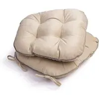 Vivi Trapezoid Chair Cushion - Beige