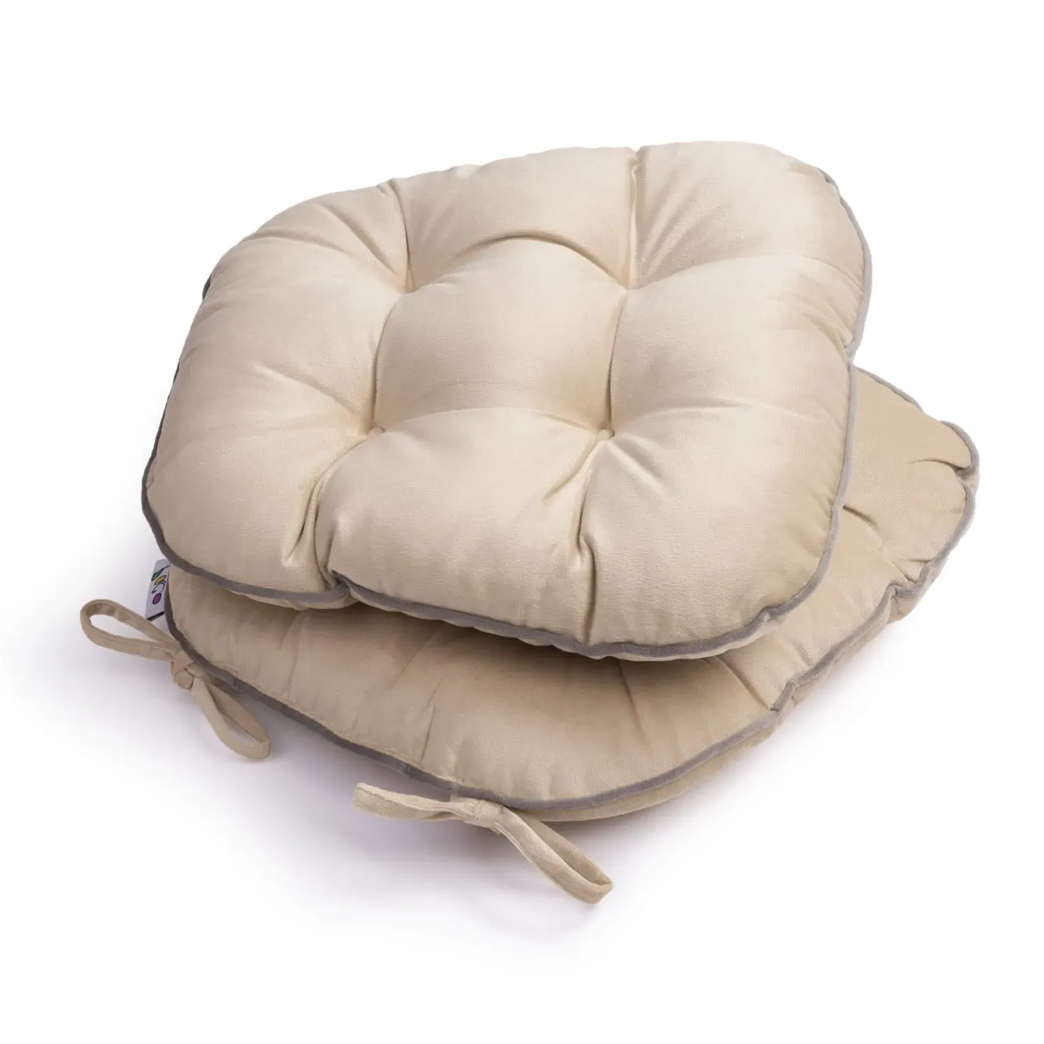 Vivi Trapezoid Chair Cushion - Beige