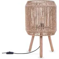 Volta Table Lamp - Nature, Wood