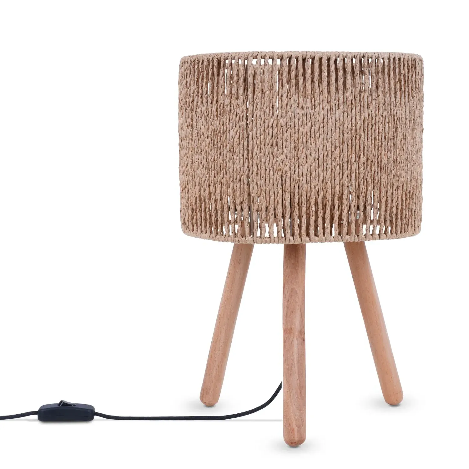 Volta Table Lamp - Nature, Wood
