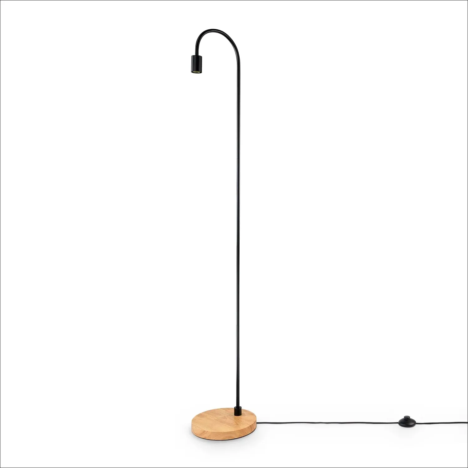Walen Floor Lamp - Black, Steel image