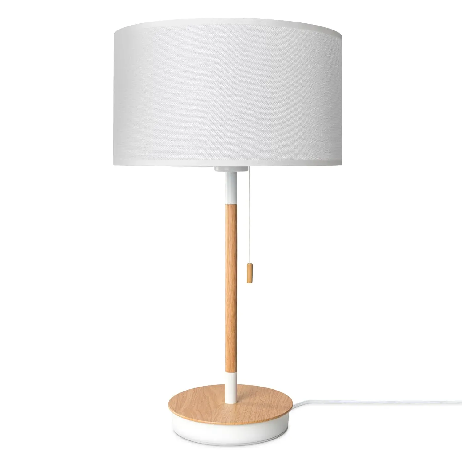 Zeko Table Lamp - Cream, Steel