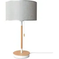 Zeko Table Lamp - Light Grey, Steel
