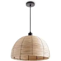 Zeno Pendant Light - Anthracite, Wood