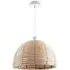 Zeno Pendant Light - Off-White, Wood