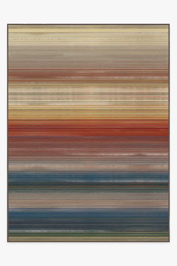 275x365cm Area Rug Machine Washable - Multicolour