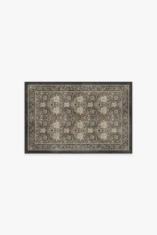 Accent Area Rug Machine Washable - Brown image