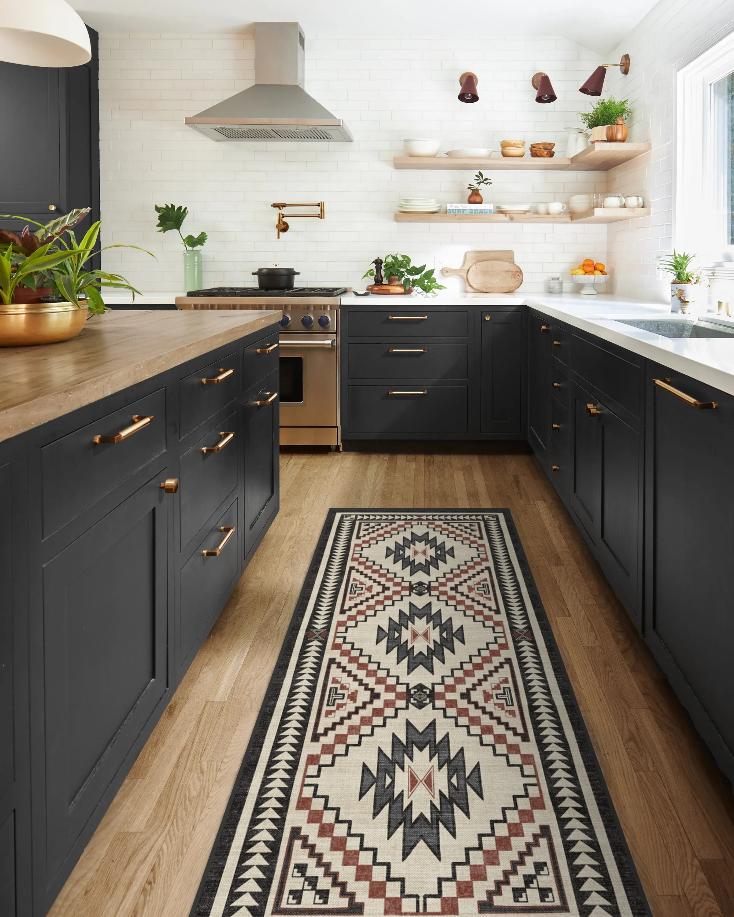 Accent Area Rug Machine Washable - Neutral