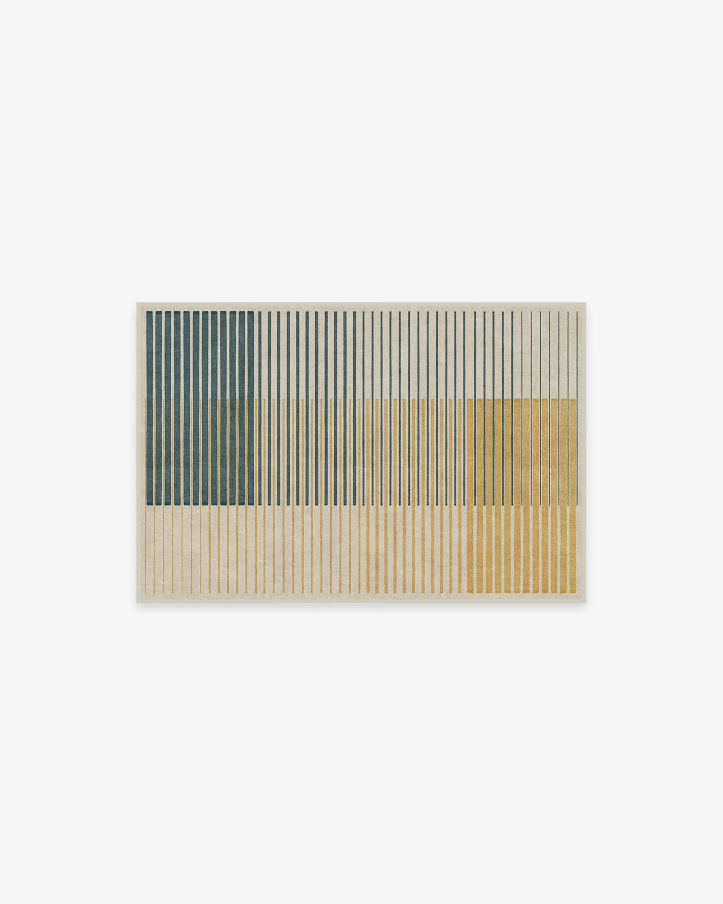Accent Area Rug Machine Washable - Teal image