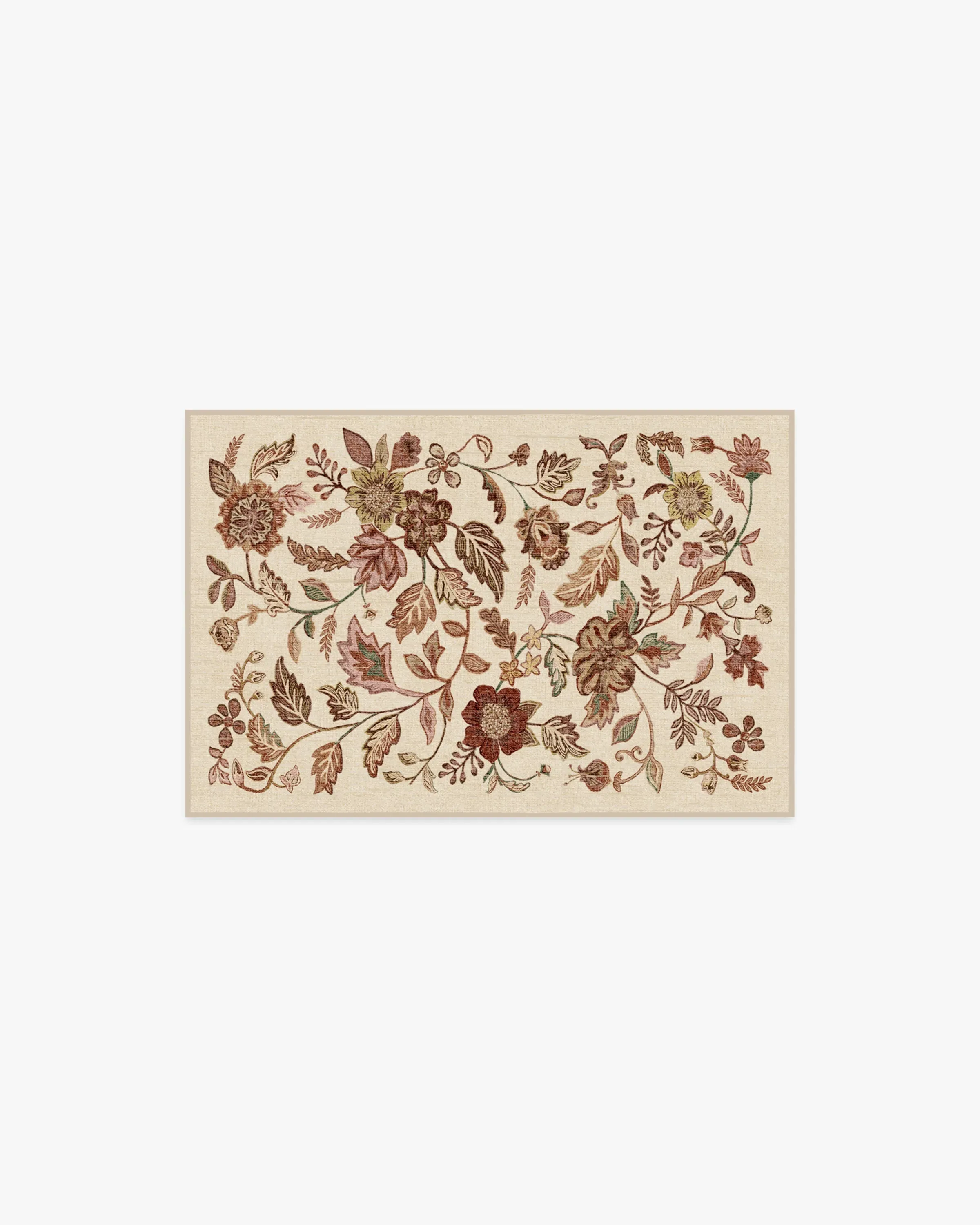 Accent Rug Machine Washable - Burgundy image