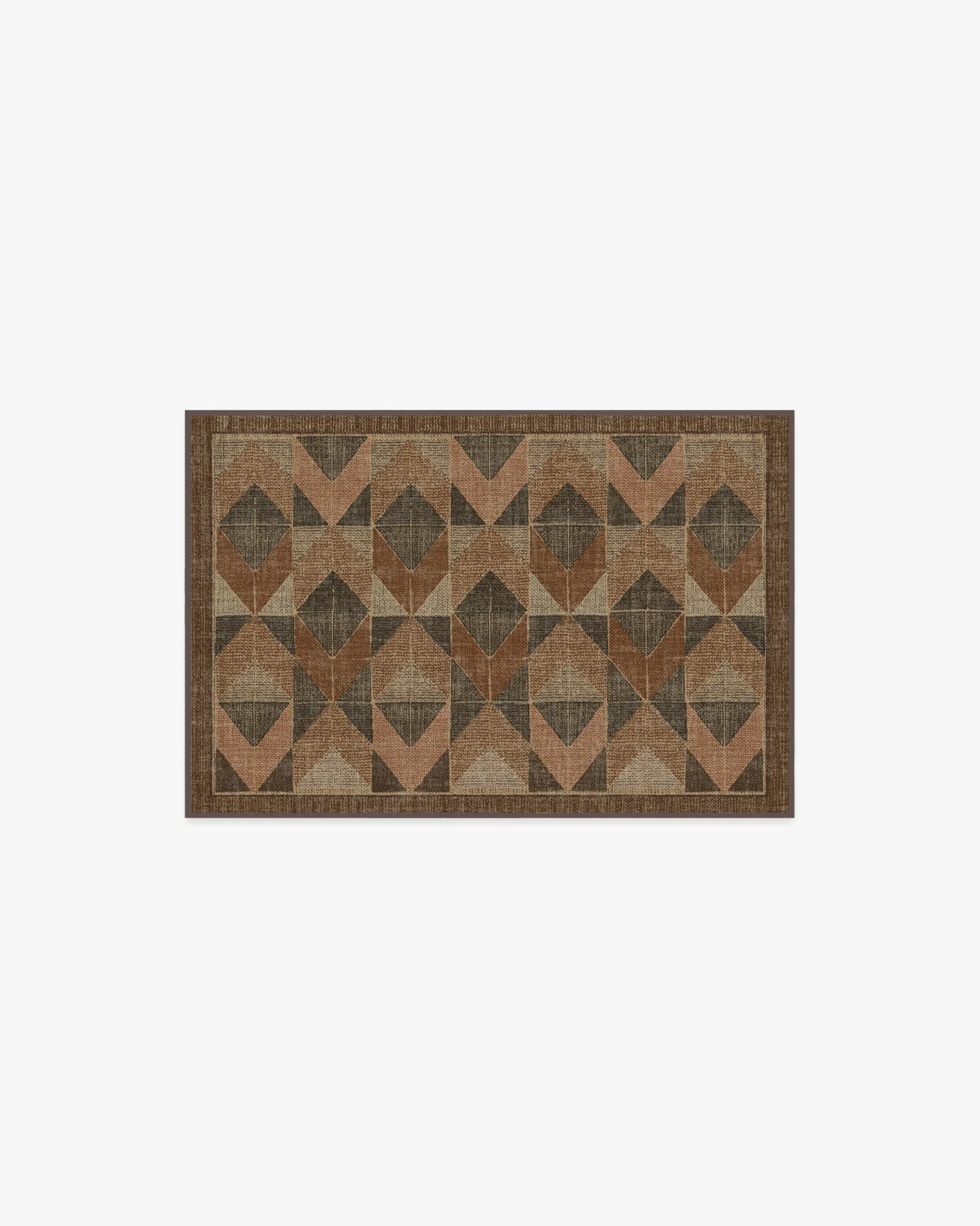 Accent Rug Machine Washable - Copper, Brown image