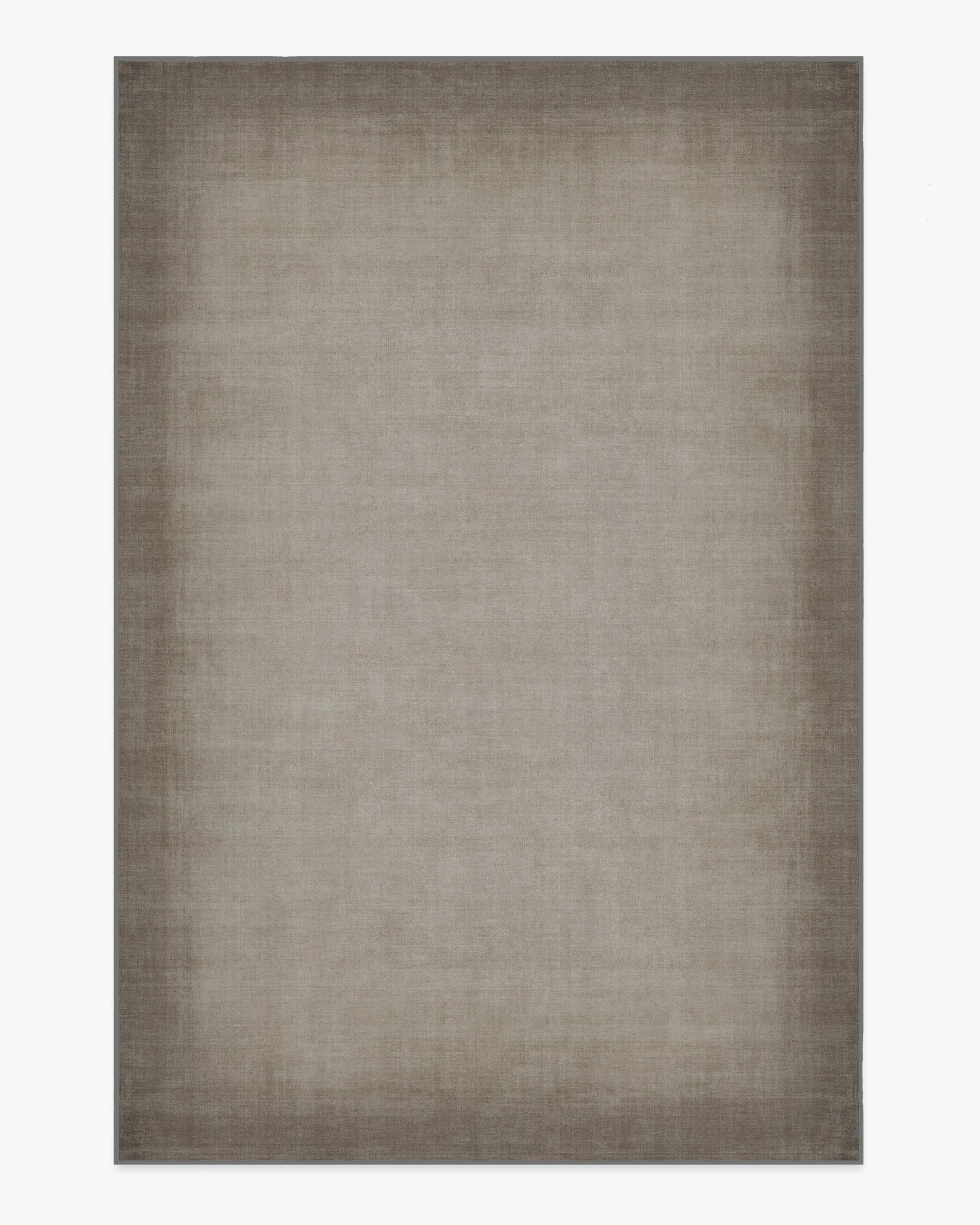 Area Rug Machine Washable - Ash Grey