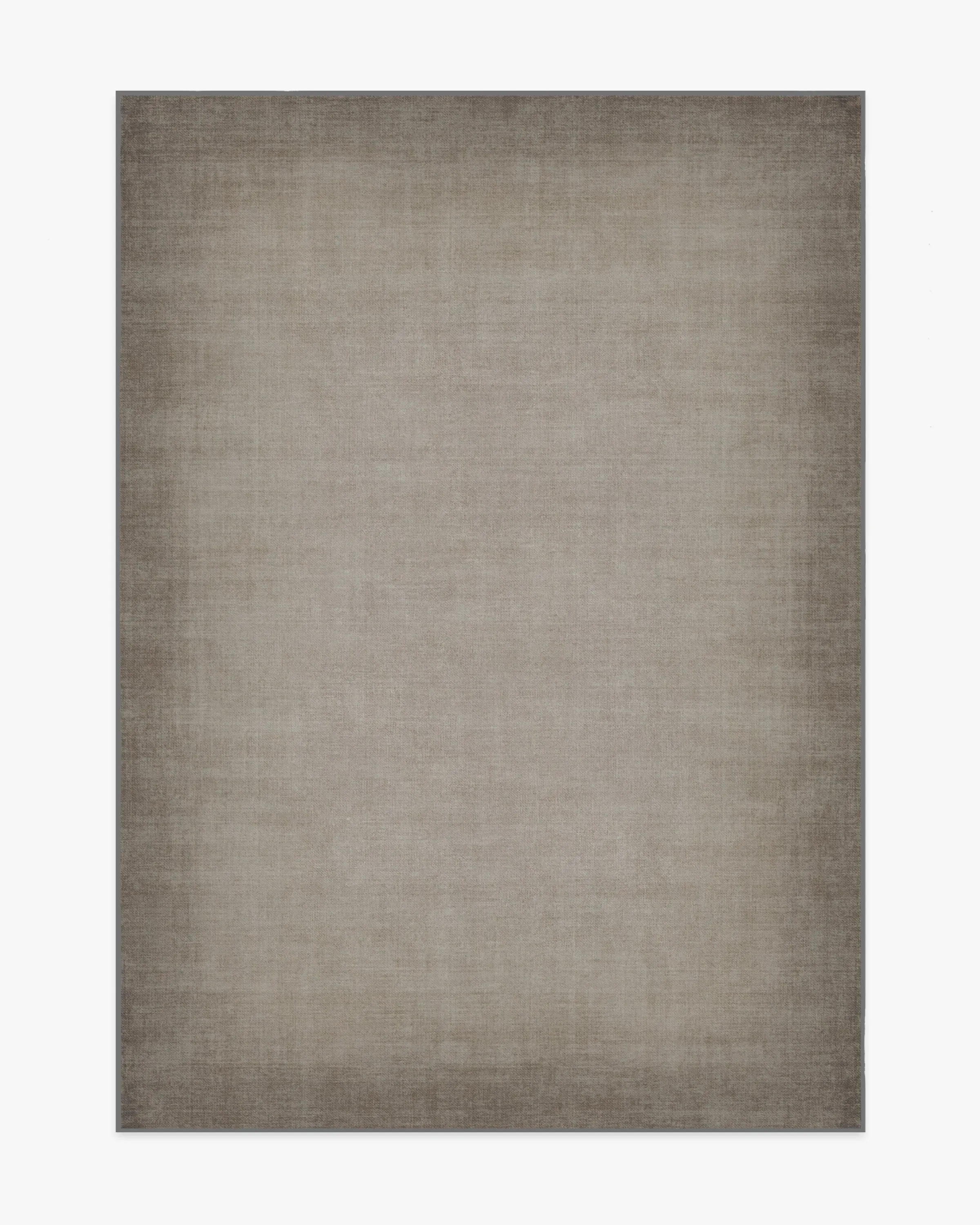 Area Rug Machine Washable - Ash Grey