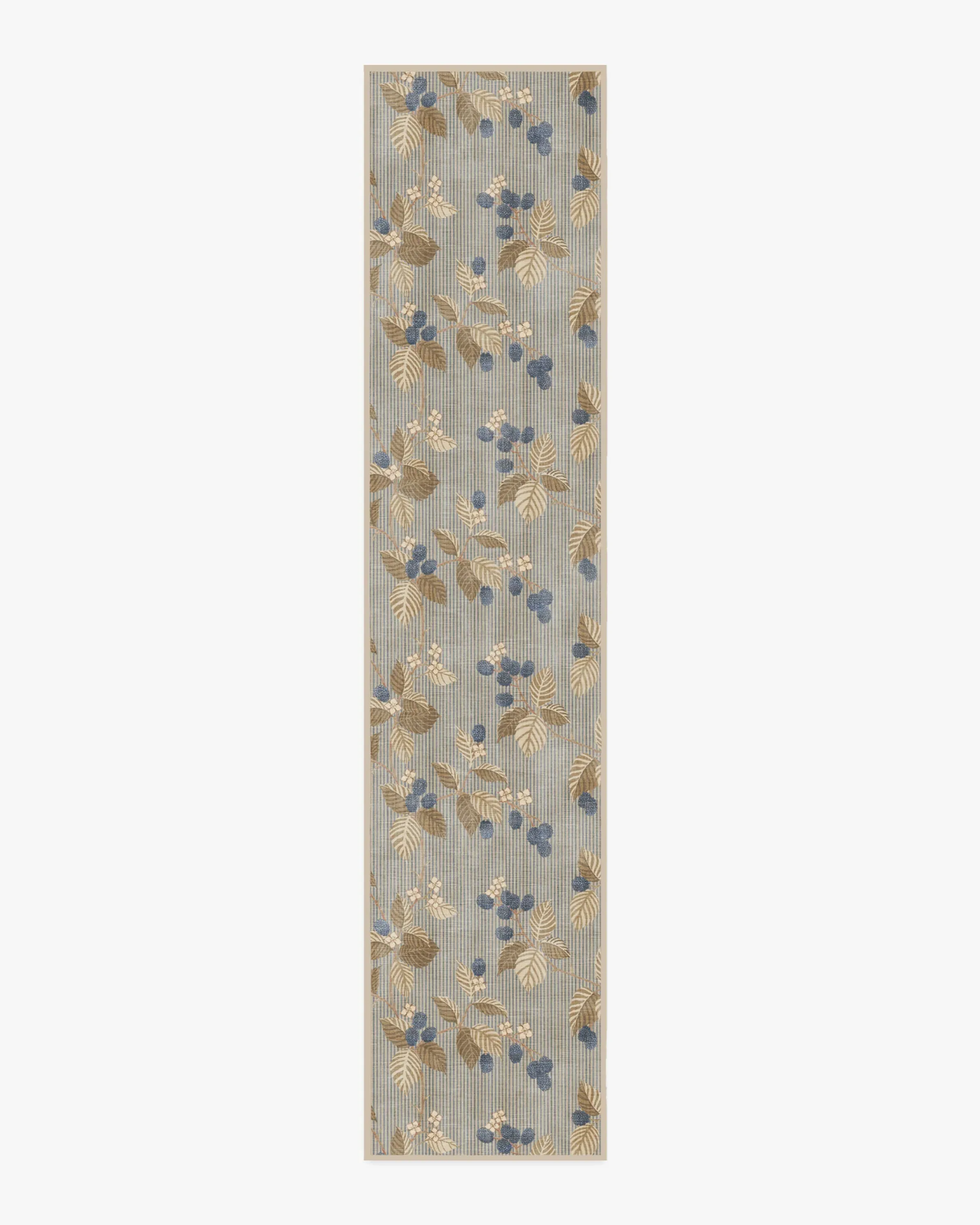 Area Rug Machine Washable - Azure, Fawn