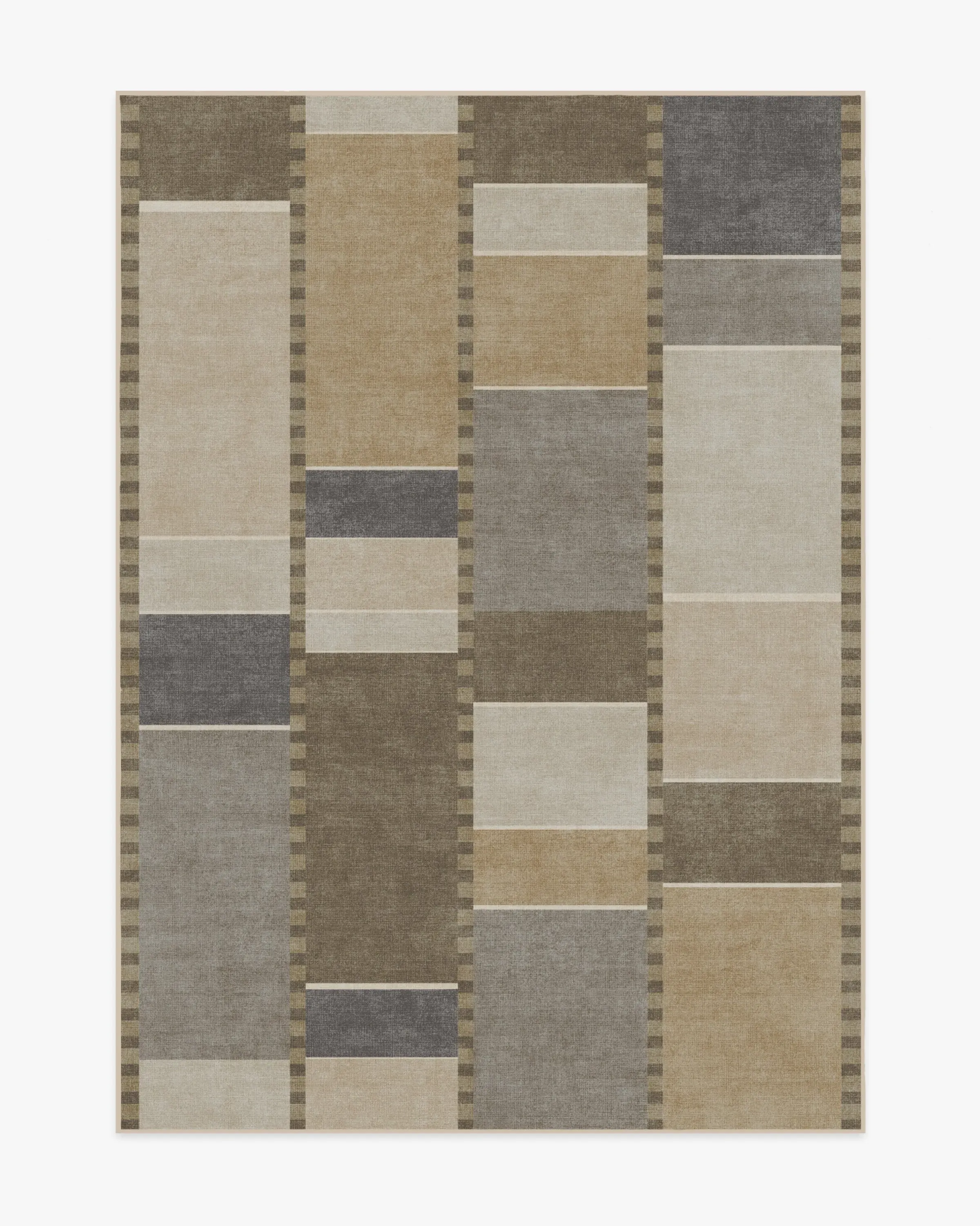 Area Rug Machine Washable - Beige
