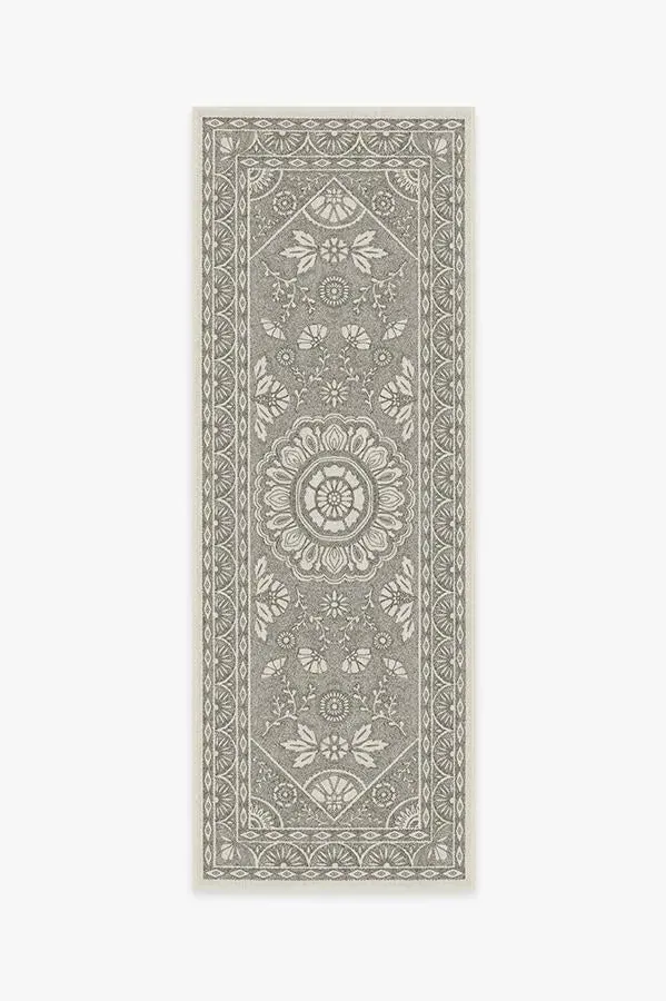 Area Rug Machine Washable - Black & White