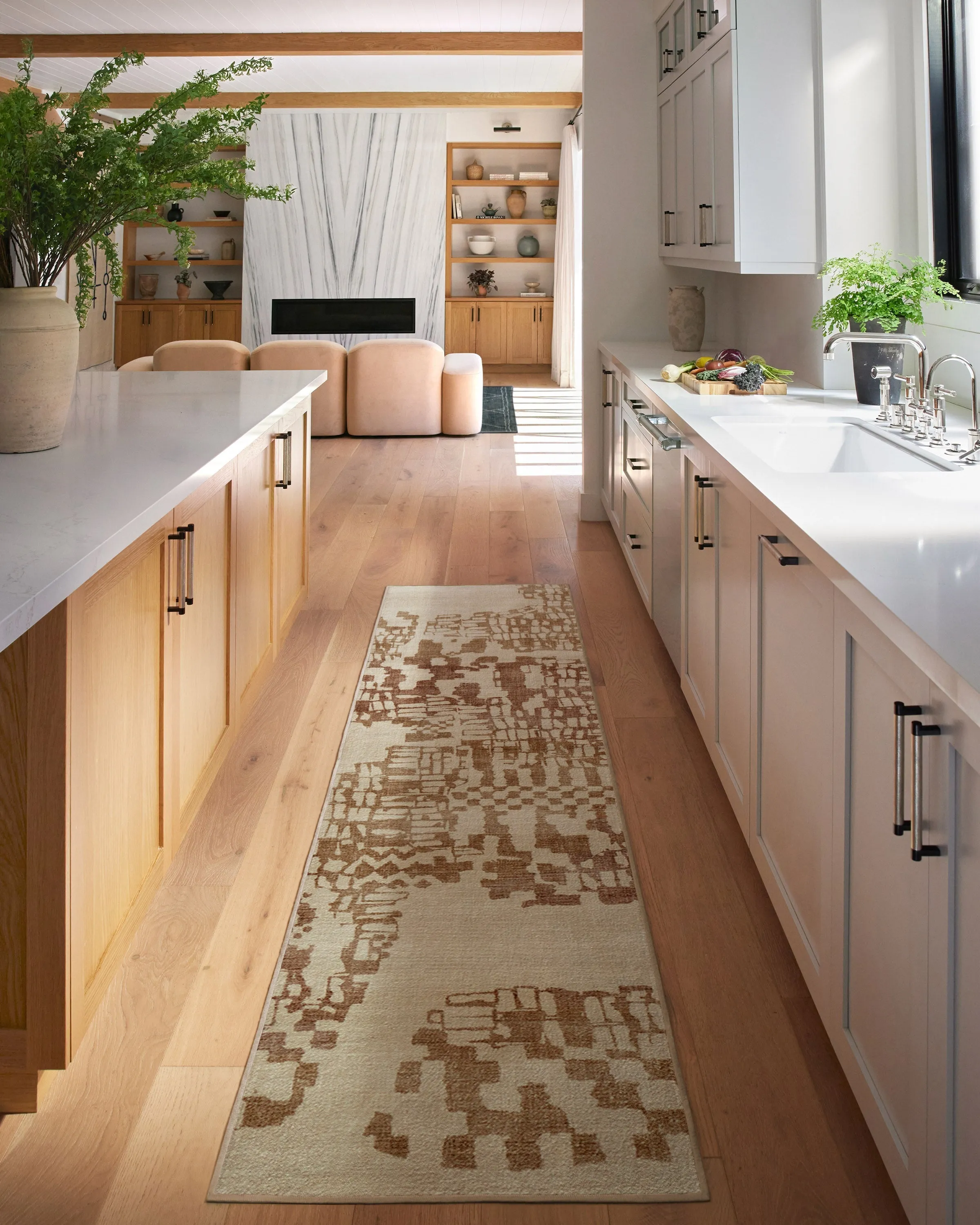 Area Rug Machine Washable - Bronze