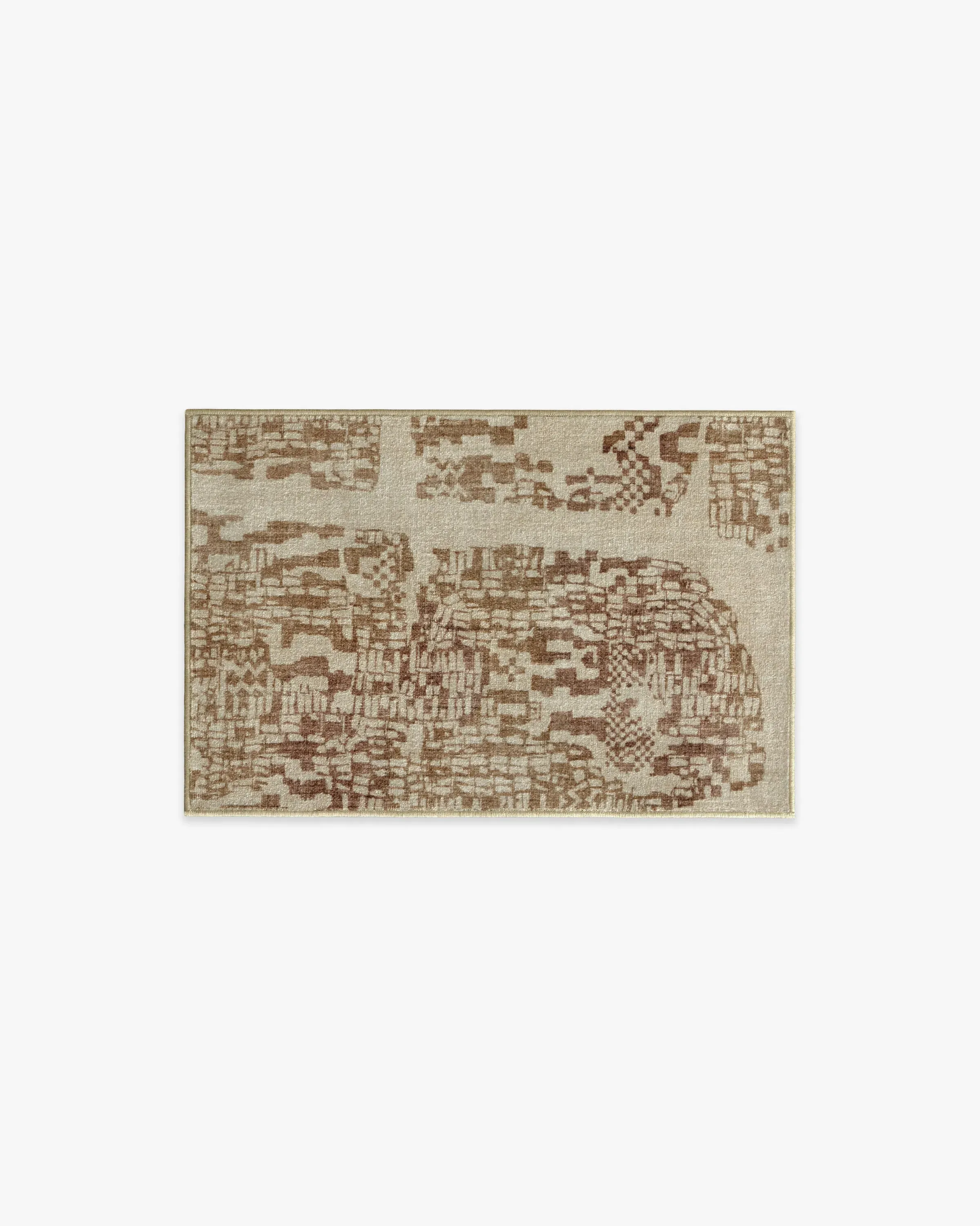 Area Rug Machine Washable - Bronze, Tufted image