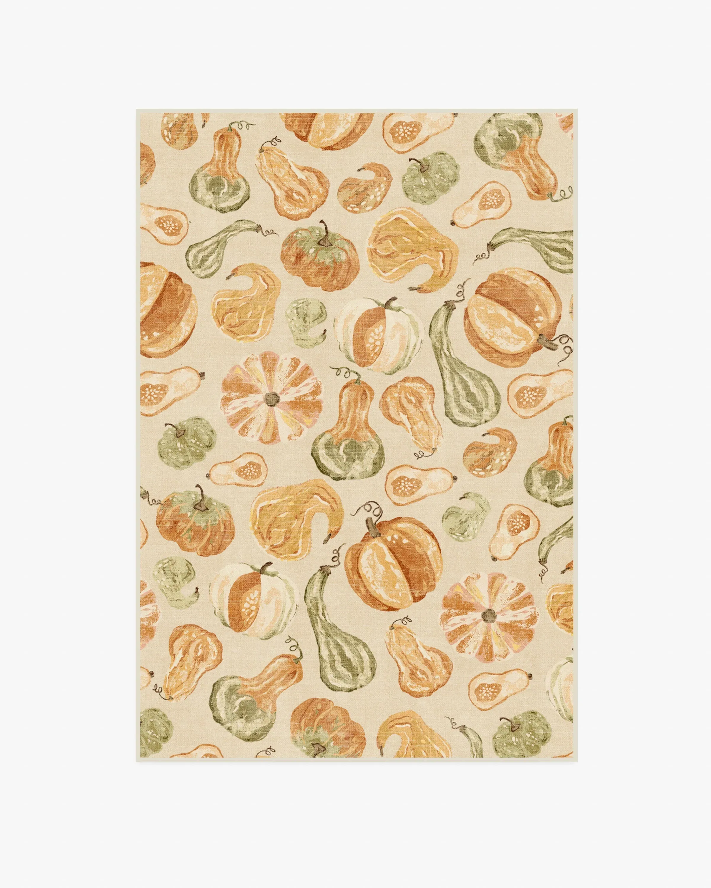 Area Rug Machine Washable - Cream